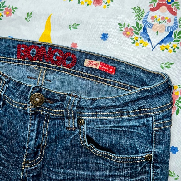 BONGO FLIRTY BOOTCUT JEANS - Picture 2 of 5
